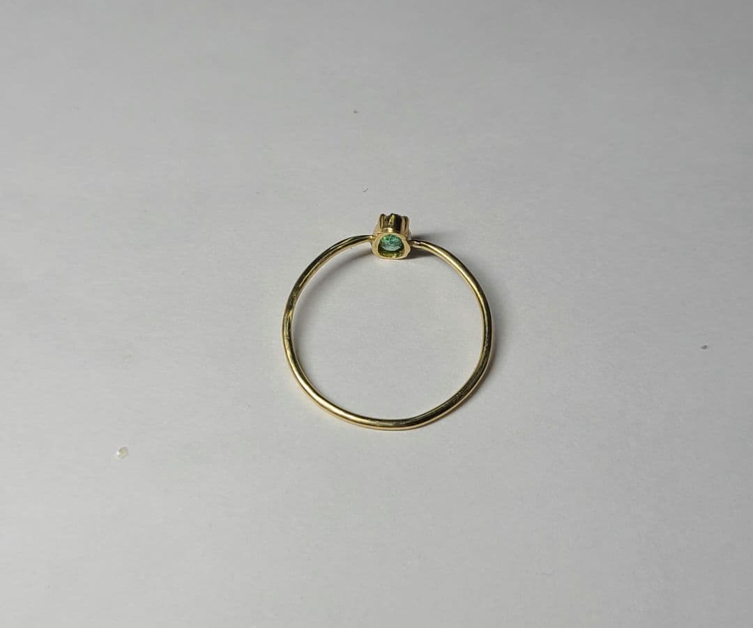 ringo★ブラジル産バターリャパライバトルマリン★リングオーダー