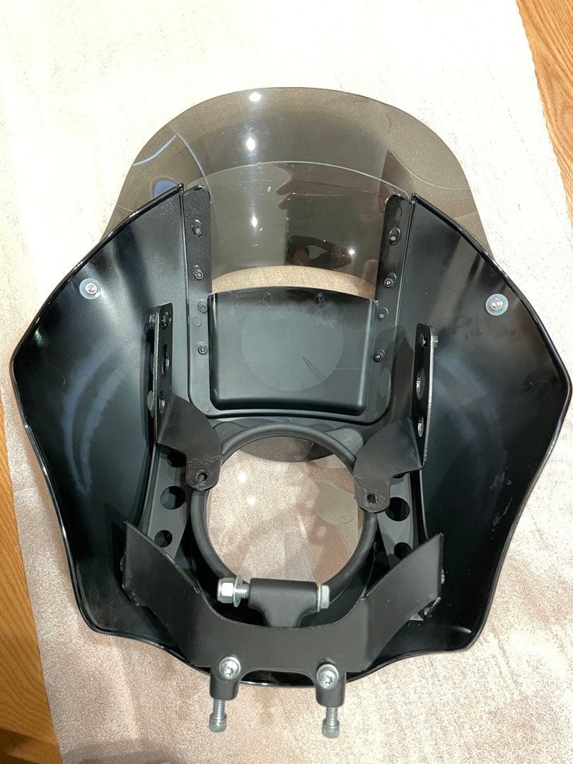 ハーレー純正 クォーターフェアリング ビビットブラック laminarリップ付き