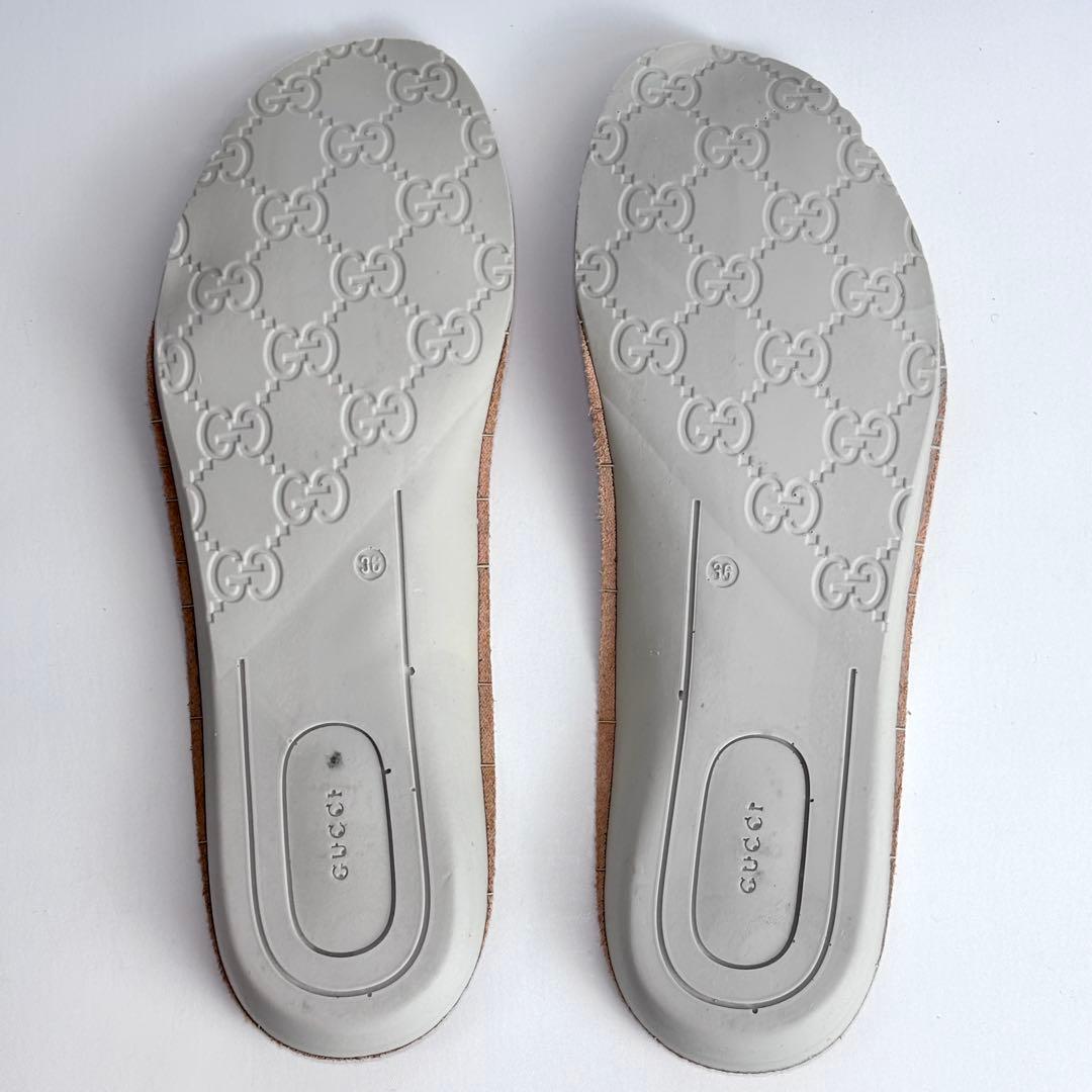 【極美品】 GUCCIグッチ フラッシュトレック スニーカー ビジュー装飾 23