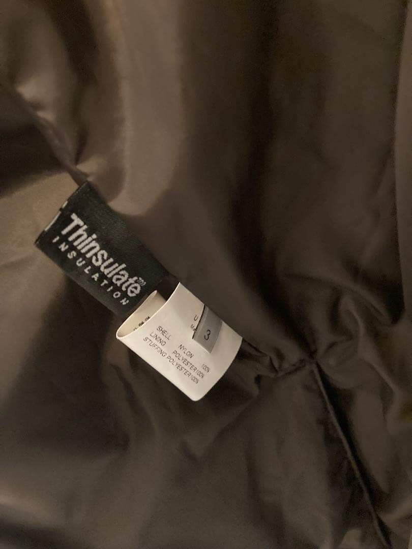 UNUSED アンユーズド Quilted nylon coat サイズ3