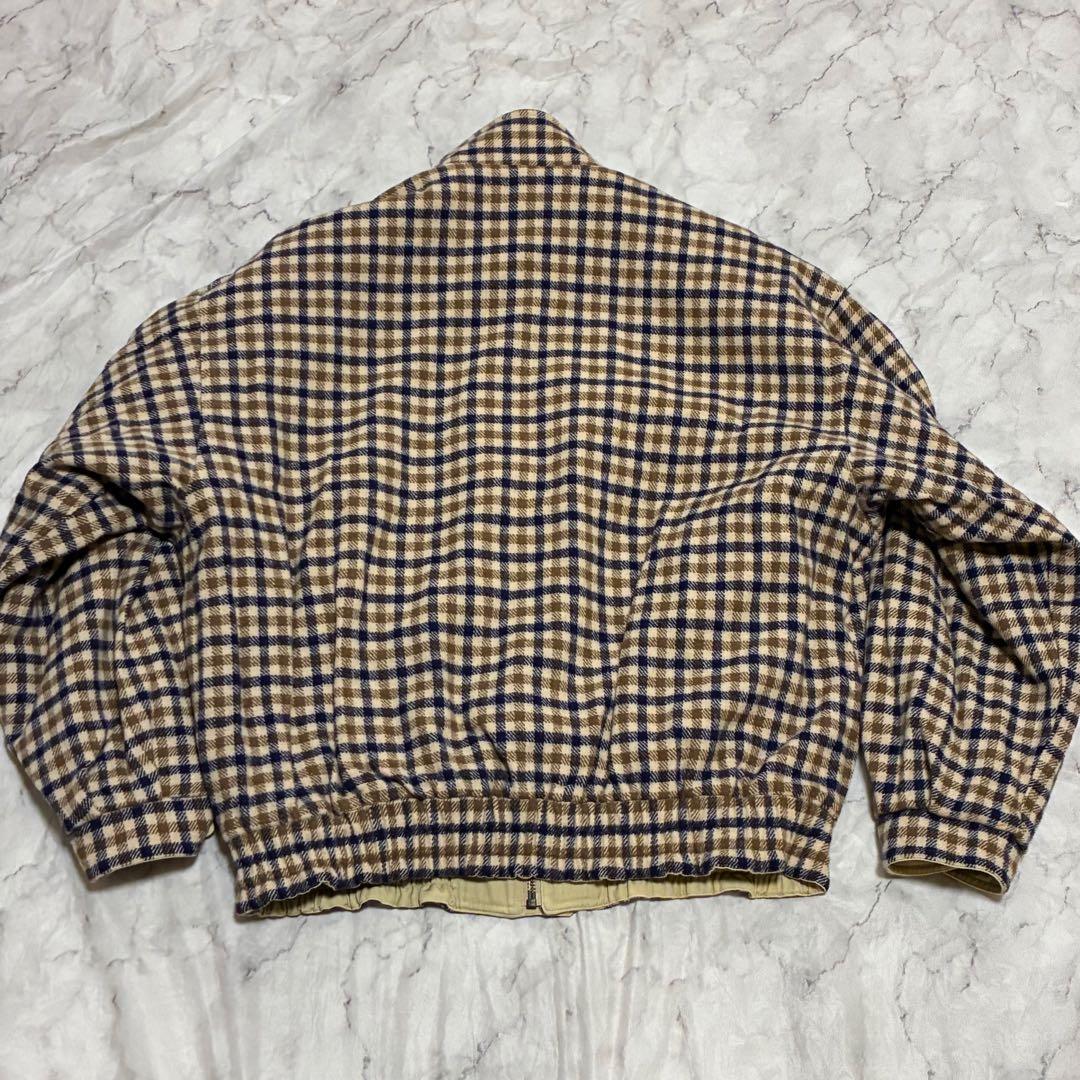 Aquascutum 90 80s 2WAY リバーシブル ハリストンジャケット