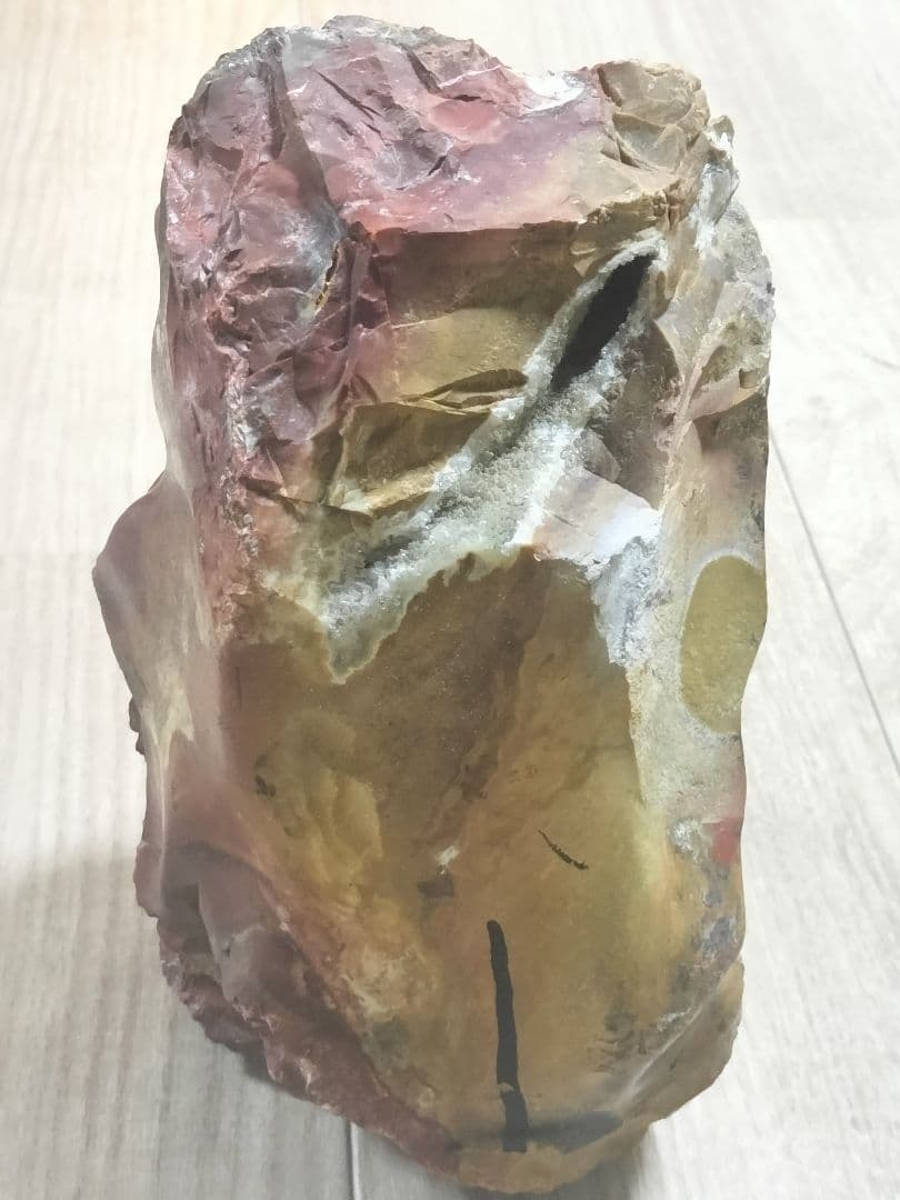 赤褐色 肉色天然石 出雲 出雲石 赤瑪瑙 鑑賞石 未加工 原石