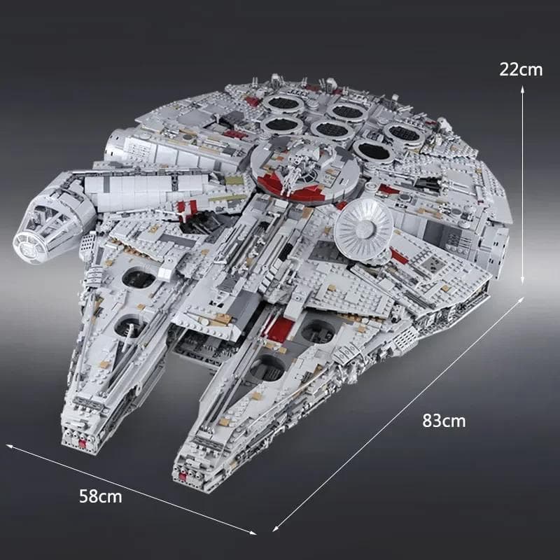 ブロック 互換品 スターウォーズミレニアムファルコン