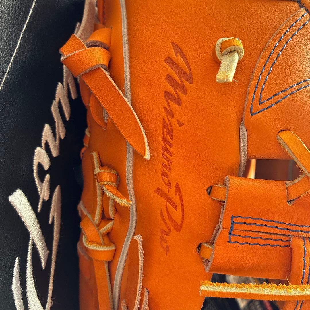 週末限定値下　ミズノプロ　硬式用グラブ　内野手　グローブ　HAGA JAPAN