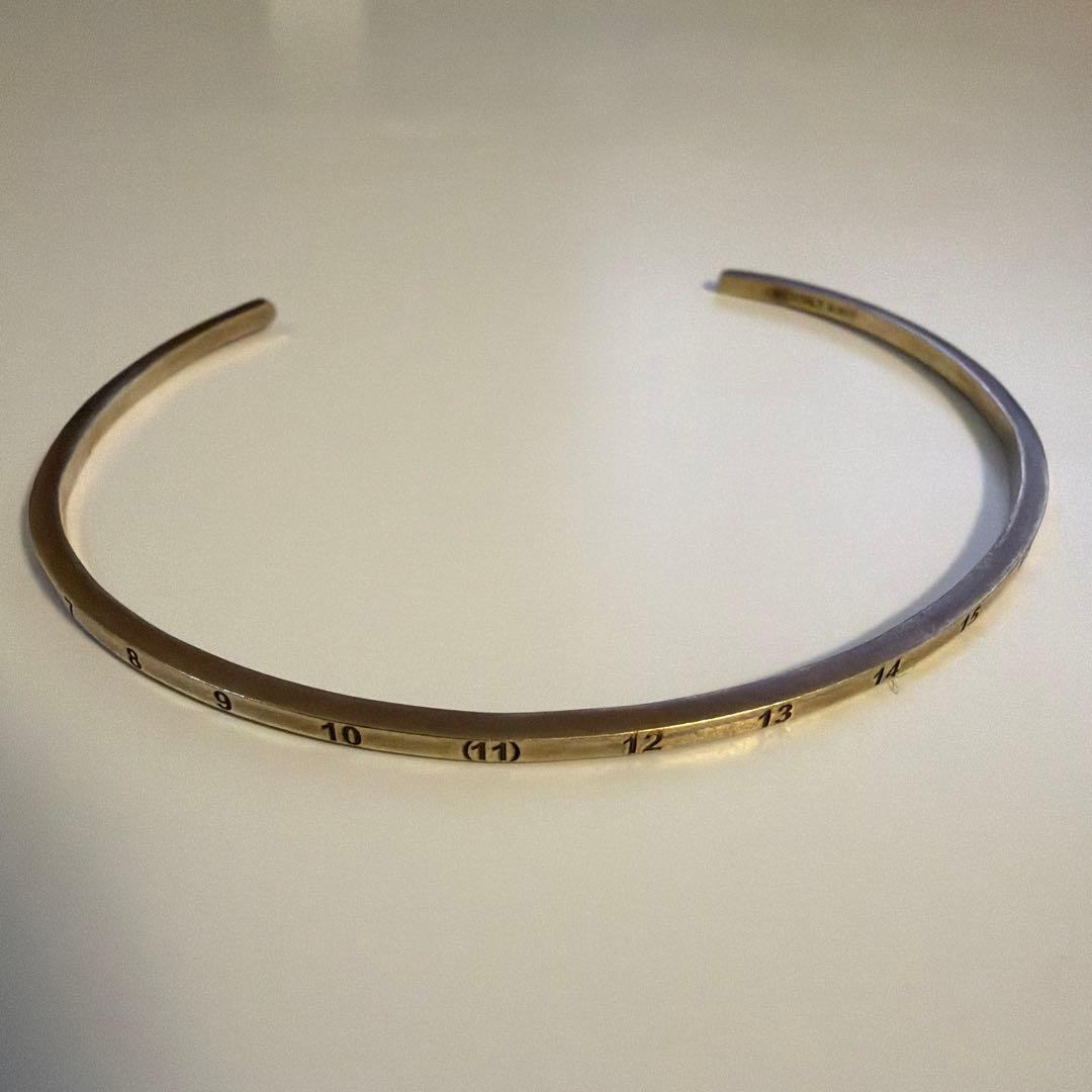 Maison Margiela バングル ゴールド