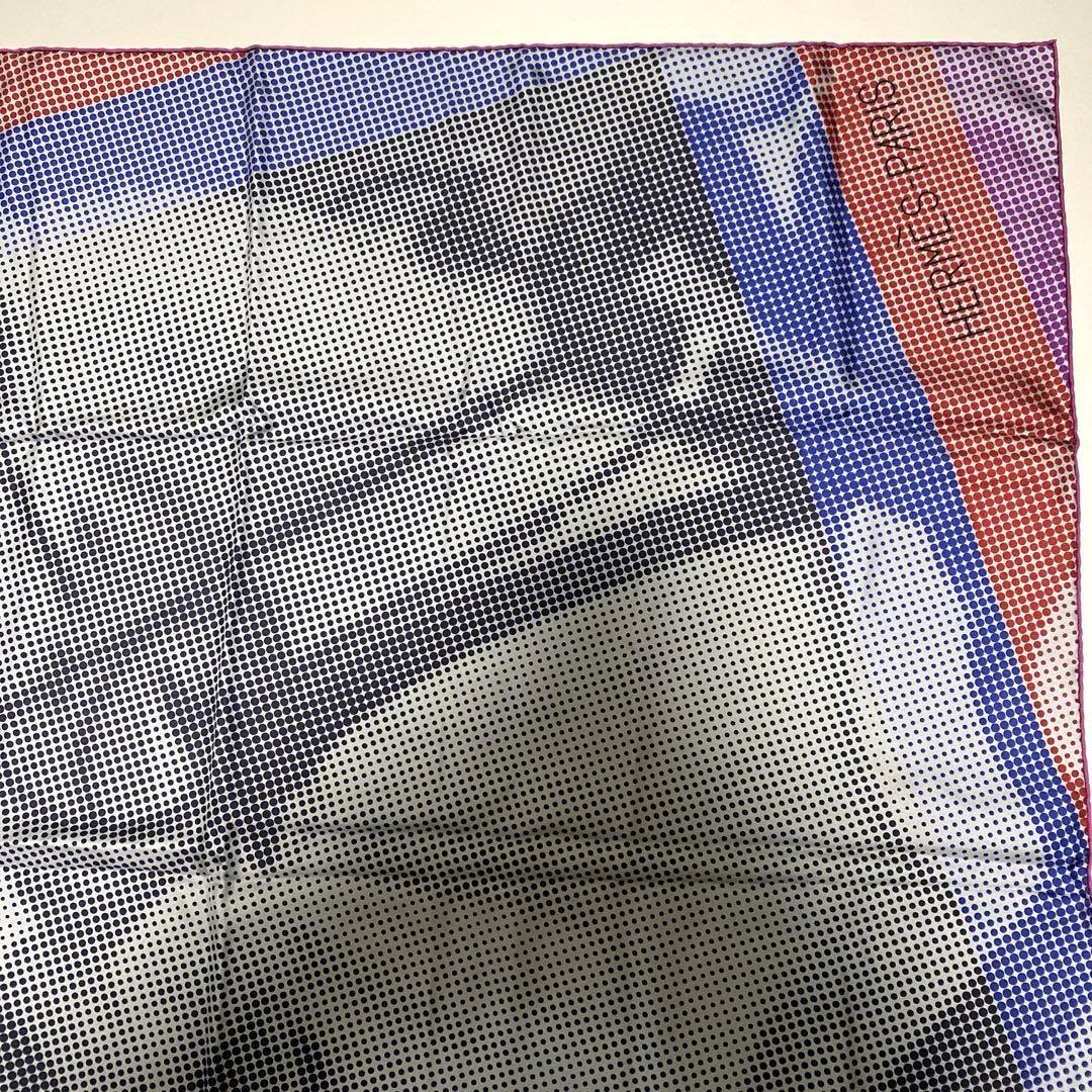 希少 極レア品HERMES エルメス カレ90 LE SAUT H ソー H