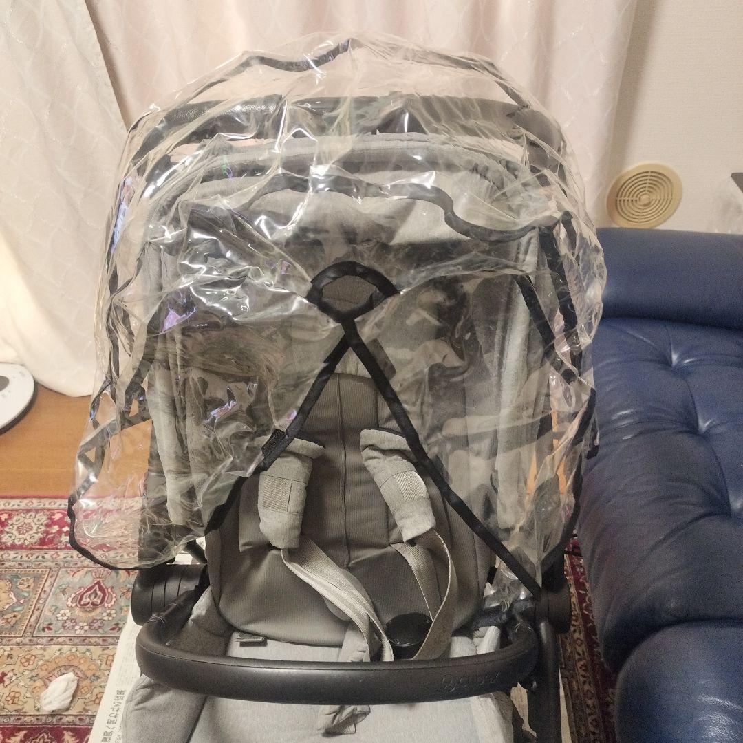 サイベックス　ベビーカー　レインカバー付き