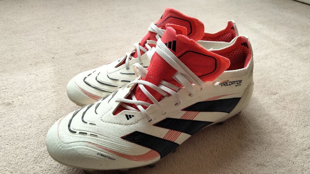 adidas Predator Elite AG 26cm ホワイト/レッド