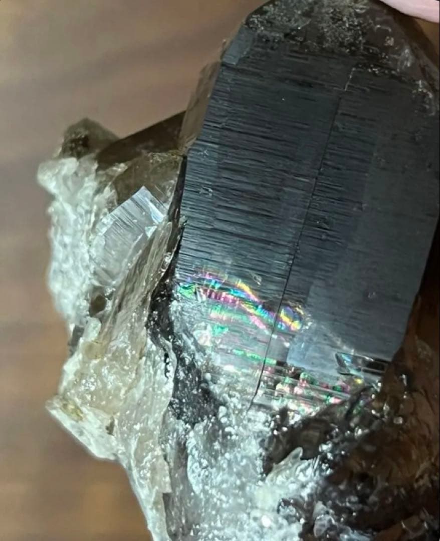 ヒマラヤ ネパール ガウリシャンカール産 スモーキークォーツ 原石　100g