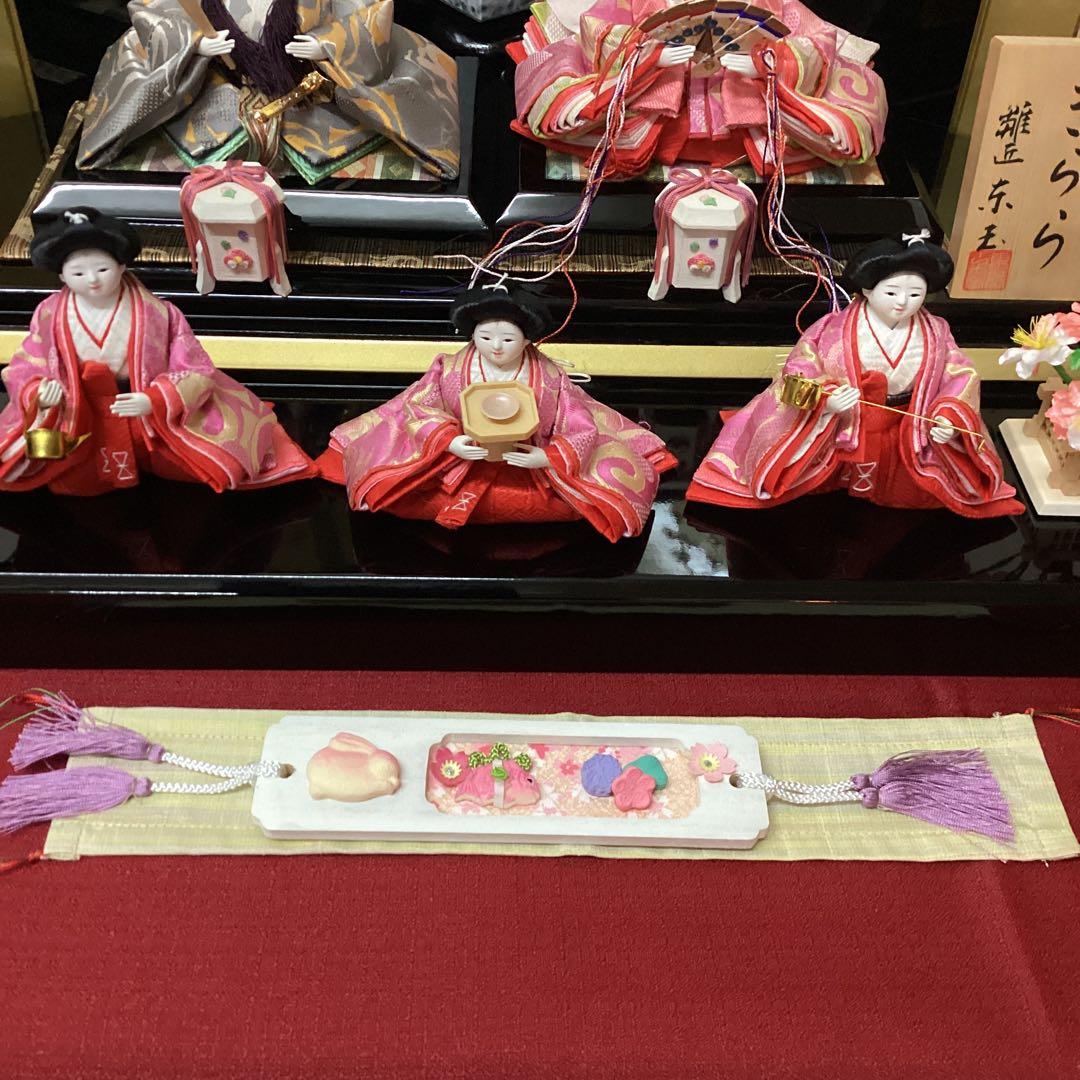 雛人形　五人飾り　雛匠東玉　中古品