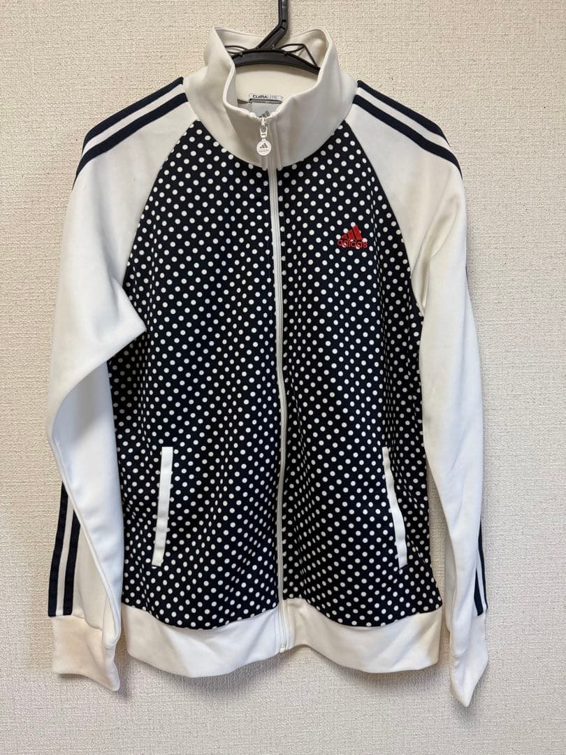 adidas★ドット柄 ジャージ★ベイビーわるきゅーれ　杉本ちさと 新品タグ付き