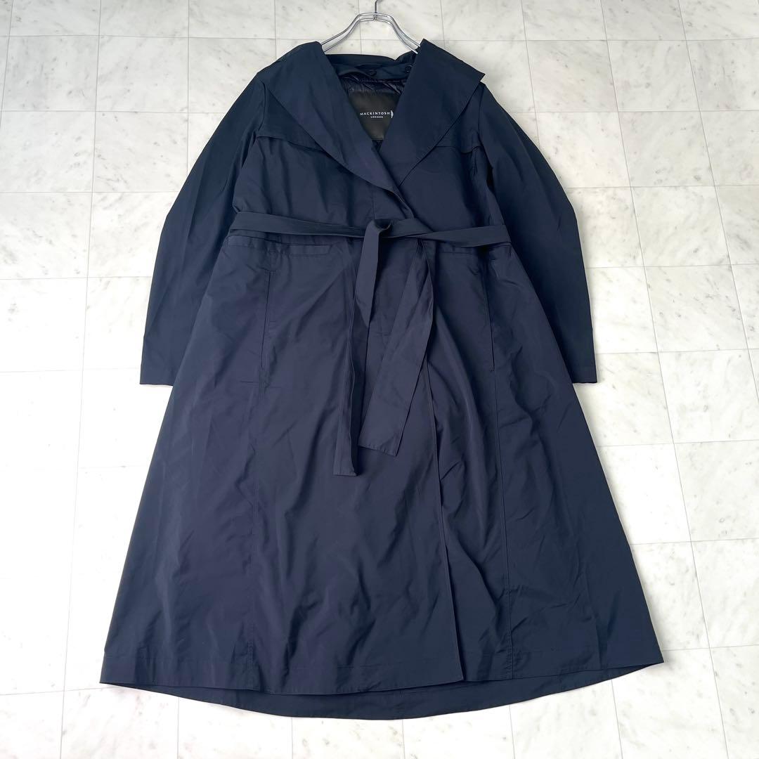 美品♡マッキントッシュロンドン 中綿ライナー スプリングコート ベルト 36