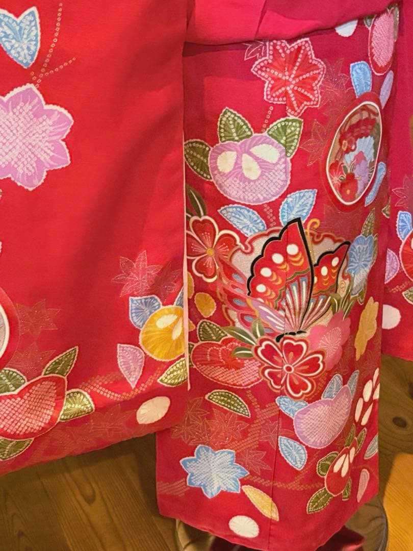 七五三　七歳　着物と長襦袢のみ