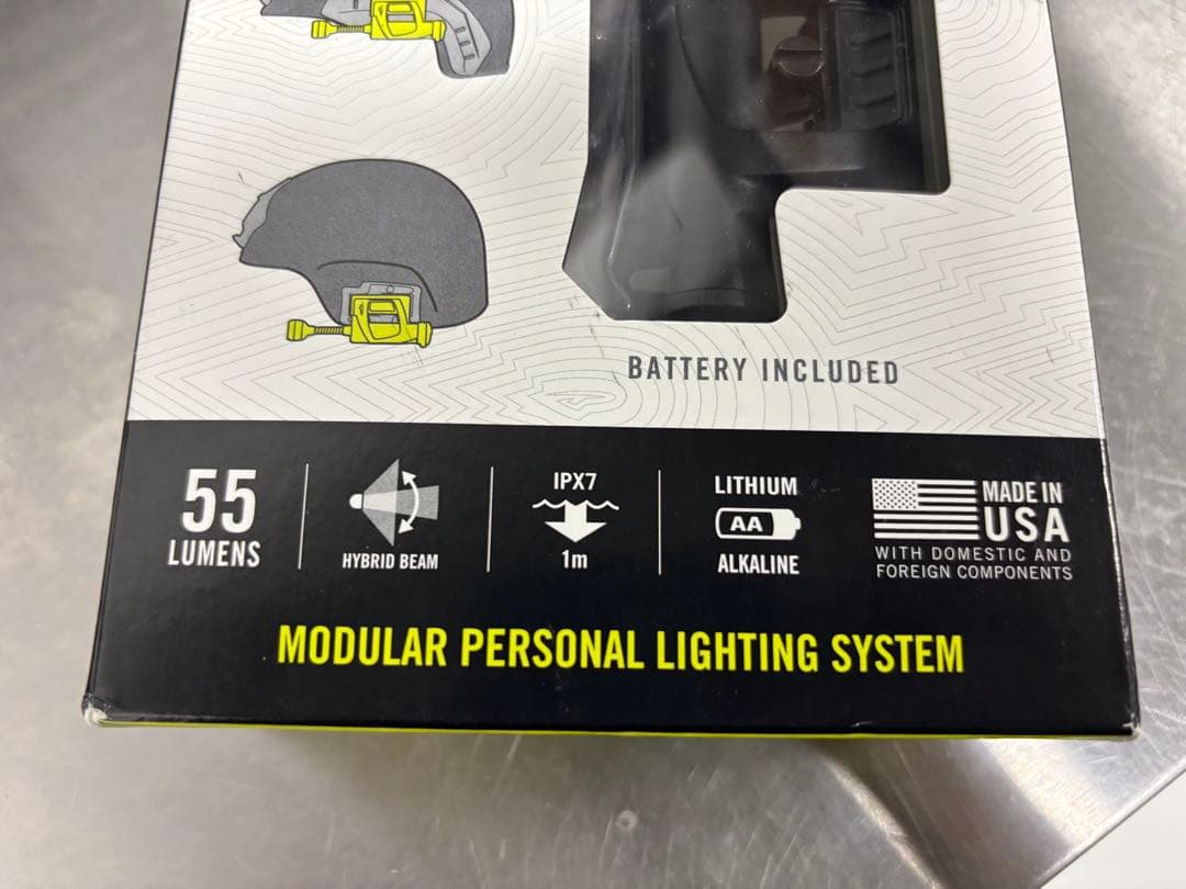 Princeton Tec Charge MPLS 米軍 ヘルメットライト