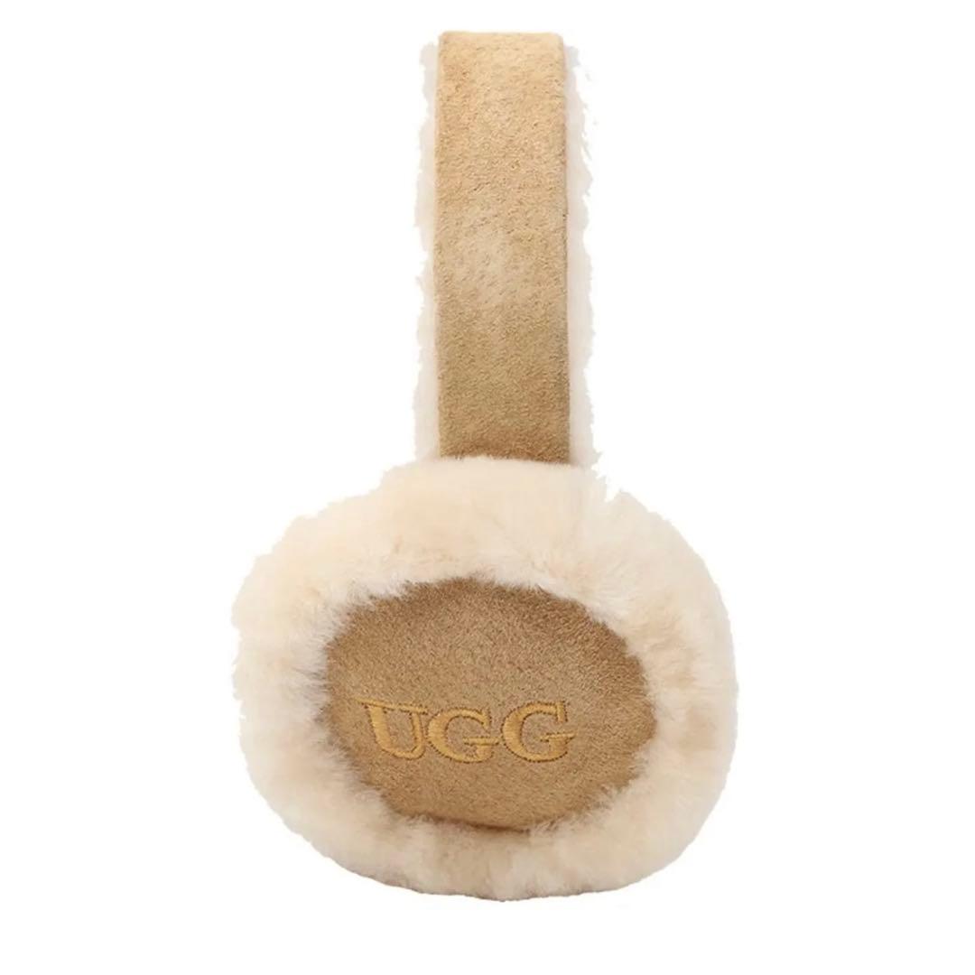 UGG ベージュファー イヤーマフ 耳あて