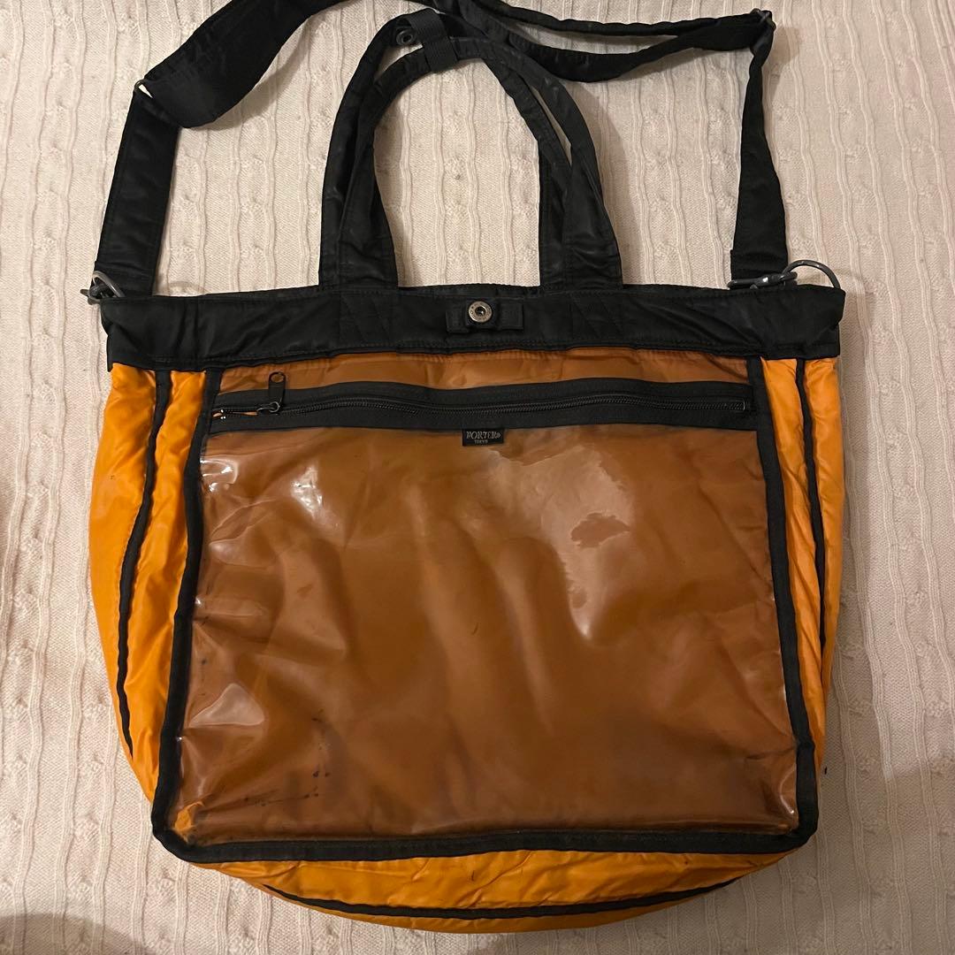 【極美品✨】PORTER タンカー 2way トートバッグ サイドジップ 大容量