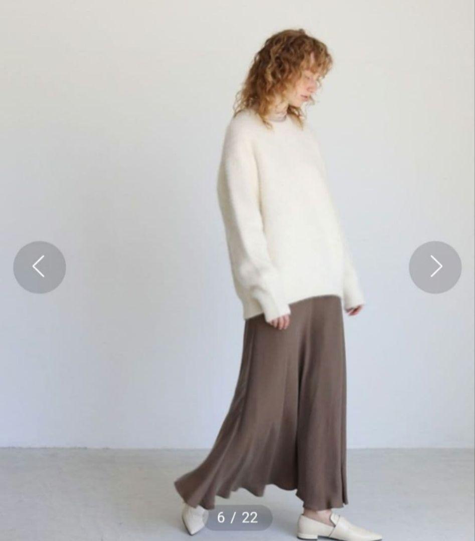 美品✨️DRESSLAVE ドレスレイブ フォックスカシミヤ クルーネック 38