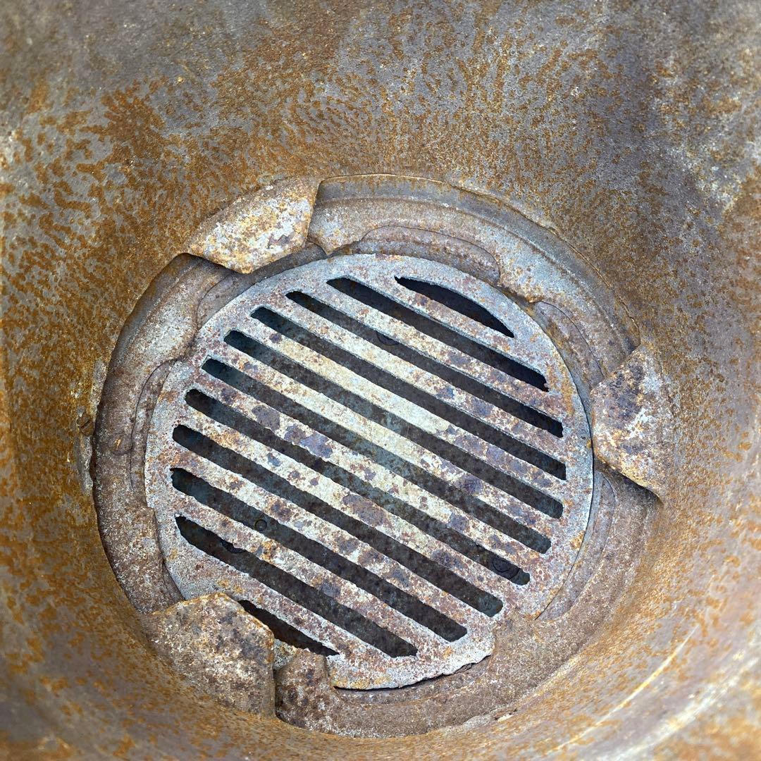 鋳鉄 薪ストーブ 七輪　暖房器具　高さ45cm