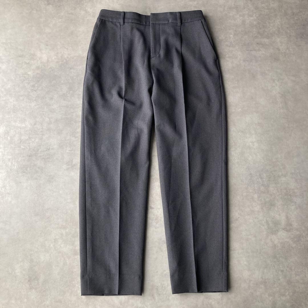 美品✨️インディヴィ パンツスーツ セットアップ ノーカラー 洗える L