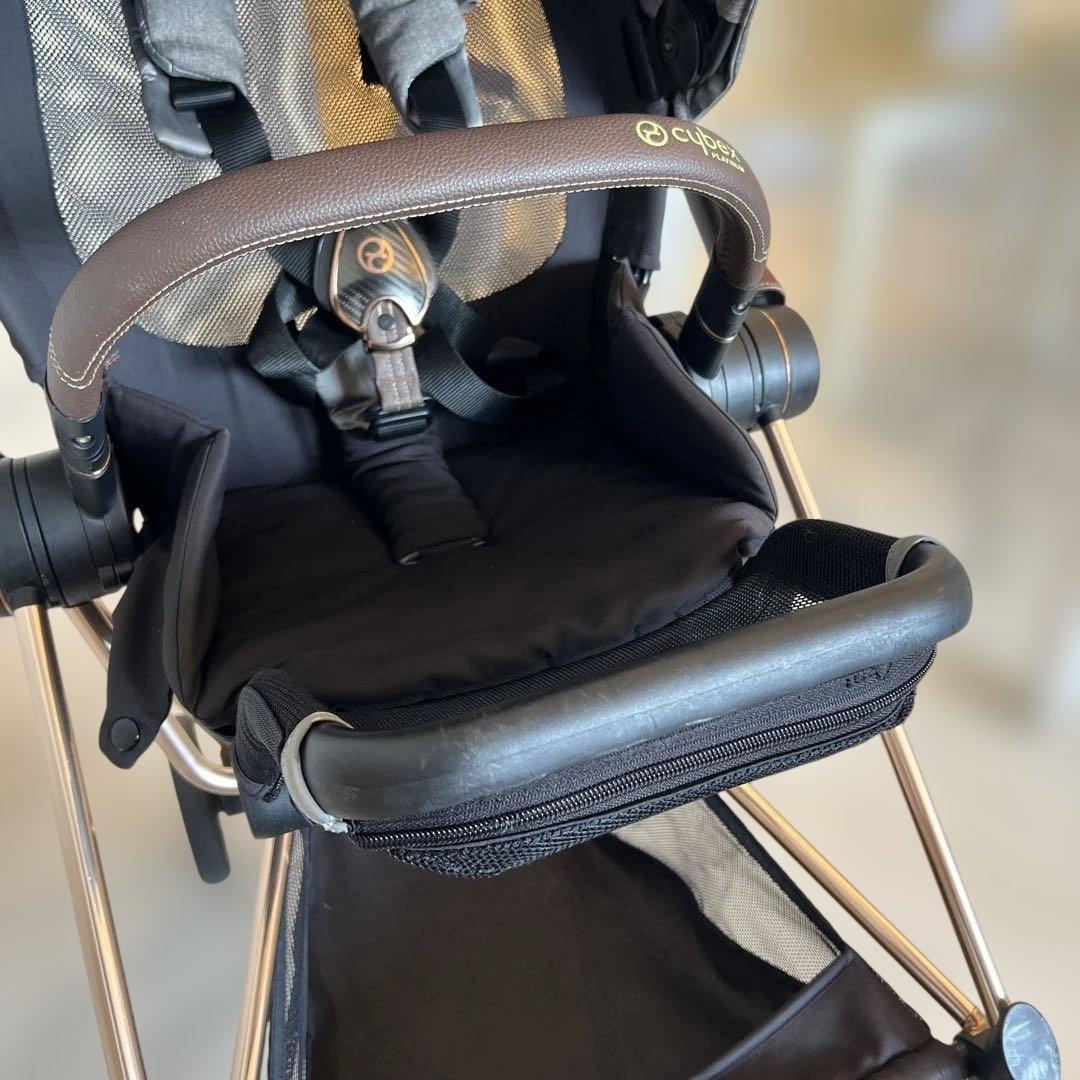 送料込♡付属品付♡ サイベックス　ミオス　ローズゴールド　グレーシート