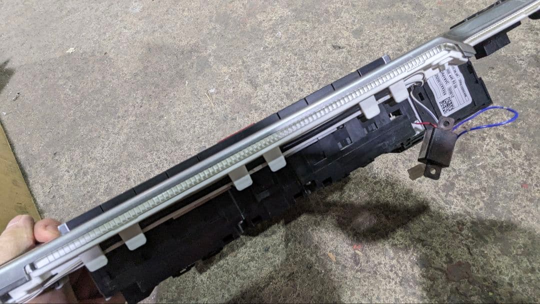 三菱ふそう　17スーパーグレード　Premier　コントロールパネル　カーボン調