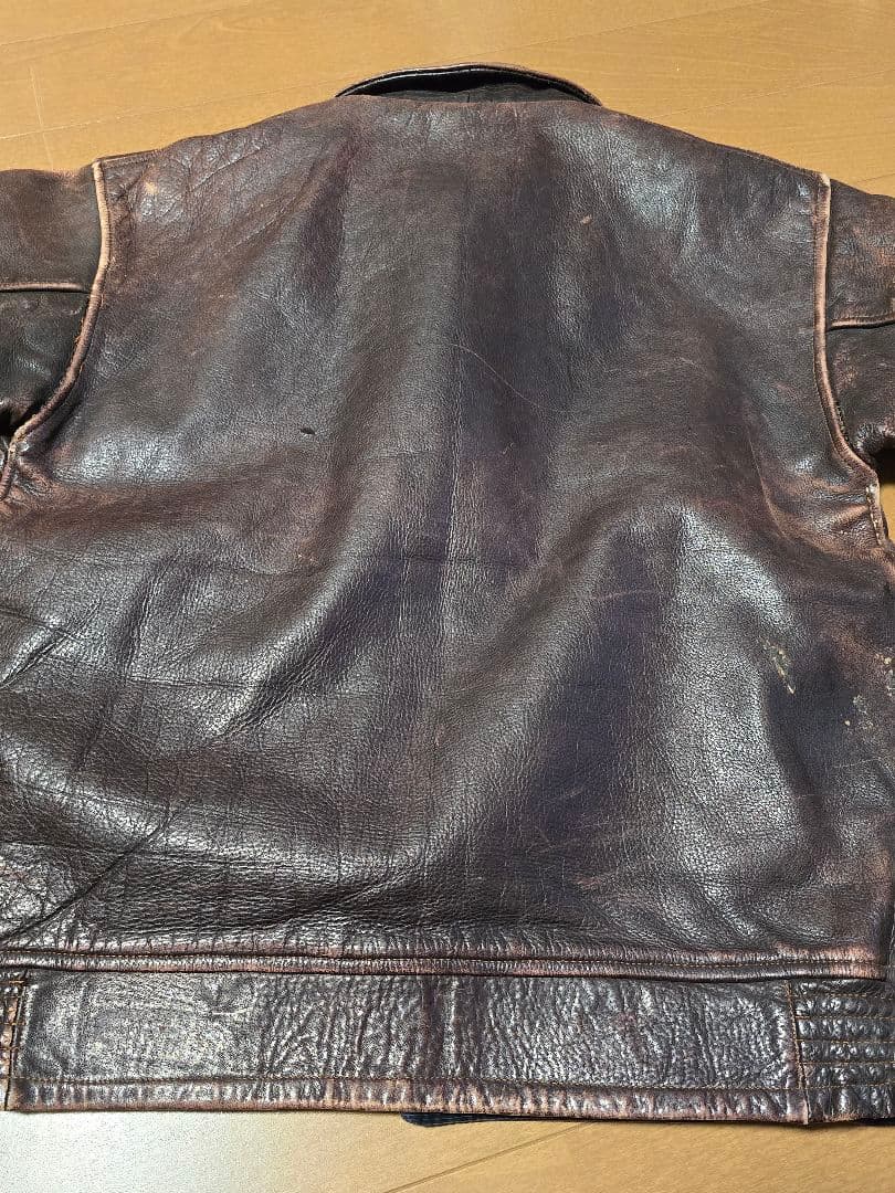 ス*ワ様 60s.国産ビンテージ. レザー ジャケット.ジャパン.ジャンク