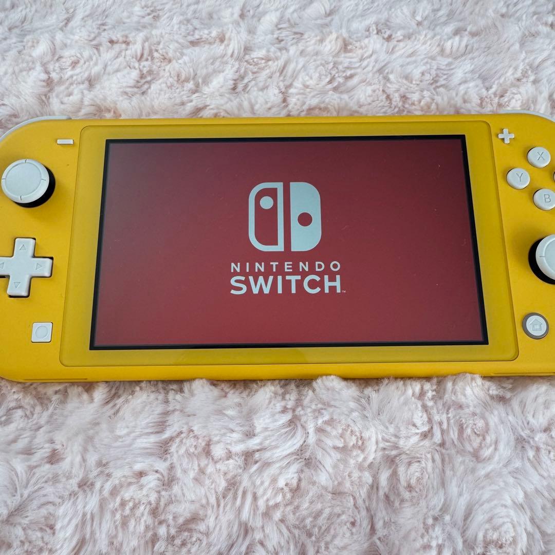美品 Nintendo Switch Lite イエロー 本体 おまけ付き