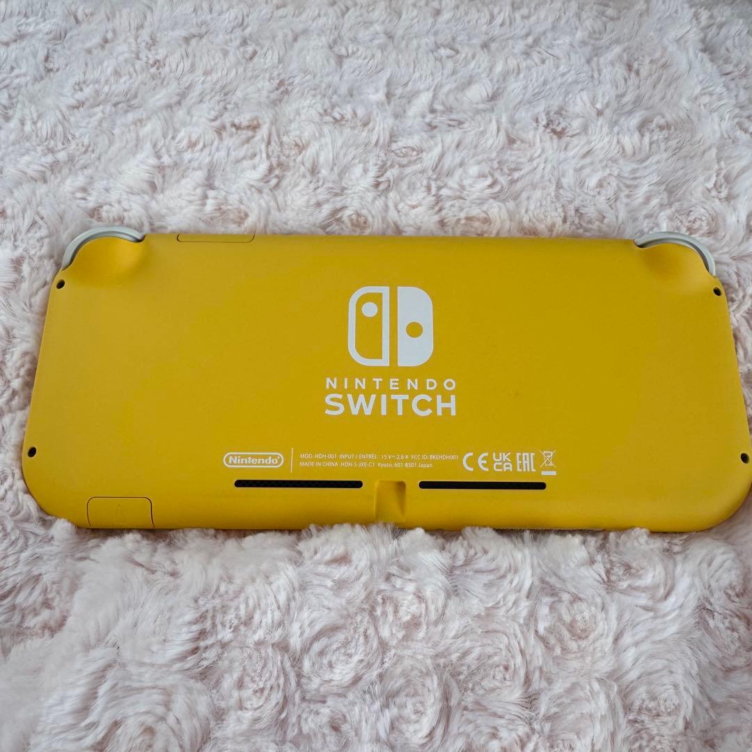 美品 Nintendo Switch Lite イエロー 本体 おまけ付き