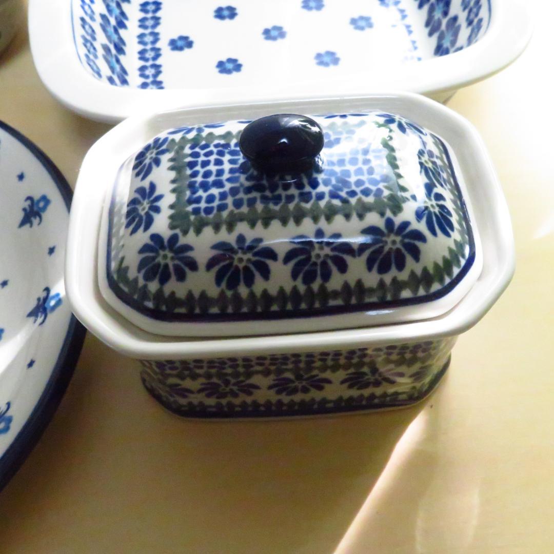 【ツェラミカ】未使用 食器 6点セット オーバル皿・コンテナ・スクエア皿等