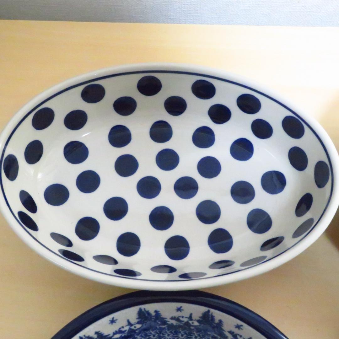 【ツェラミカ】未使用 食器 6点セット オーバル皿・コンテナ・スクエア皿等