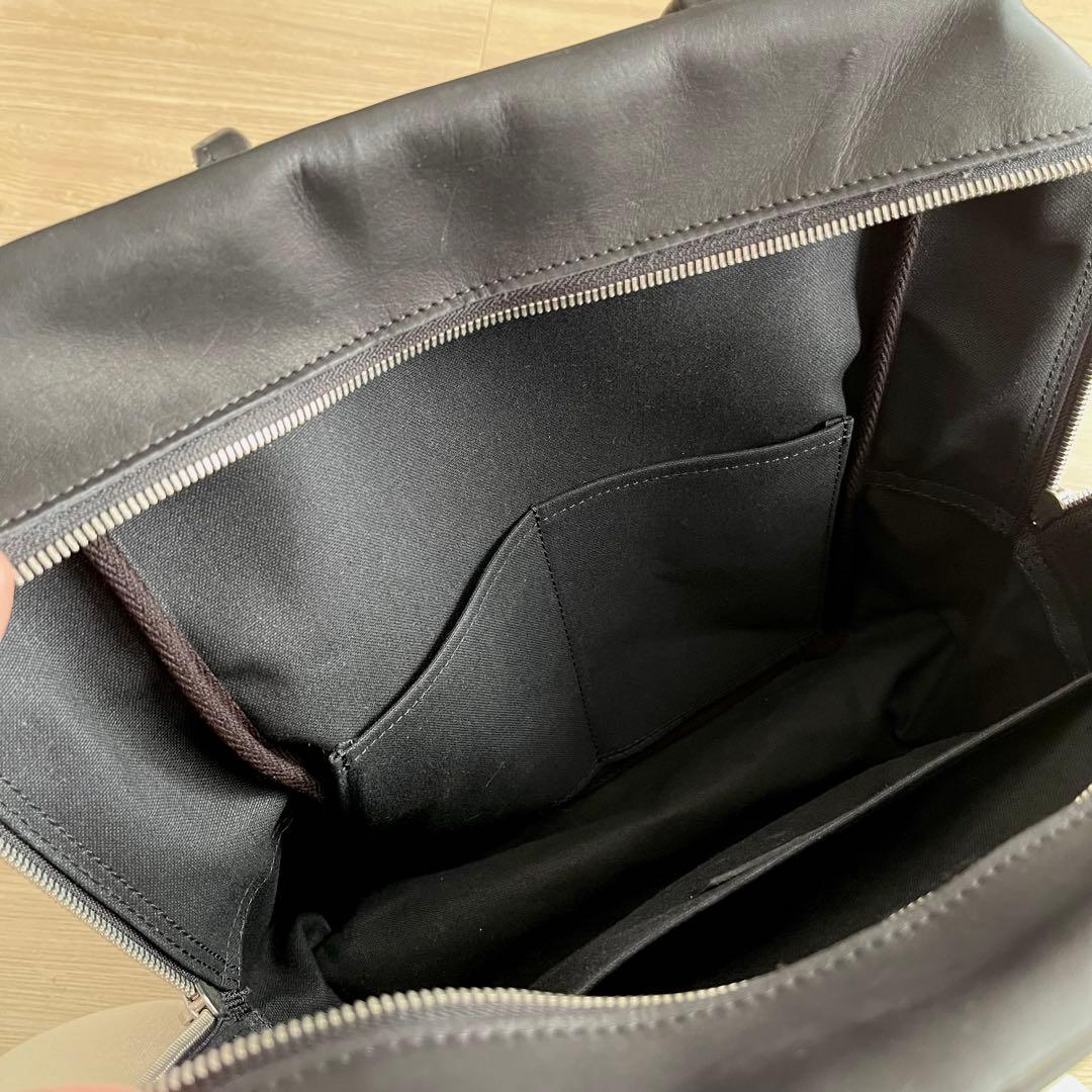 MORMYRUS｜GLOSS LEATHER TOTE /グロスレザートート