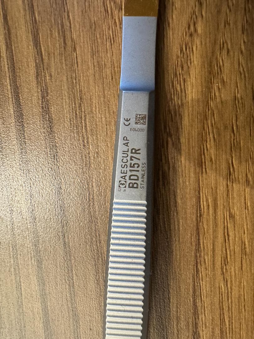 Aesculap 持針器＆ピンセット BM026R／BD157R セット