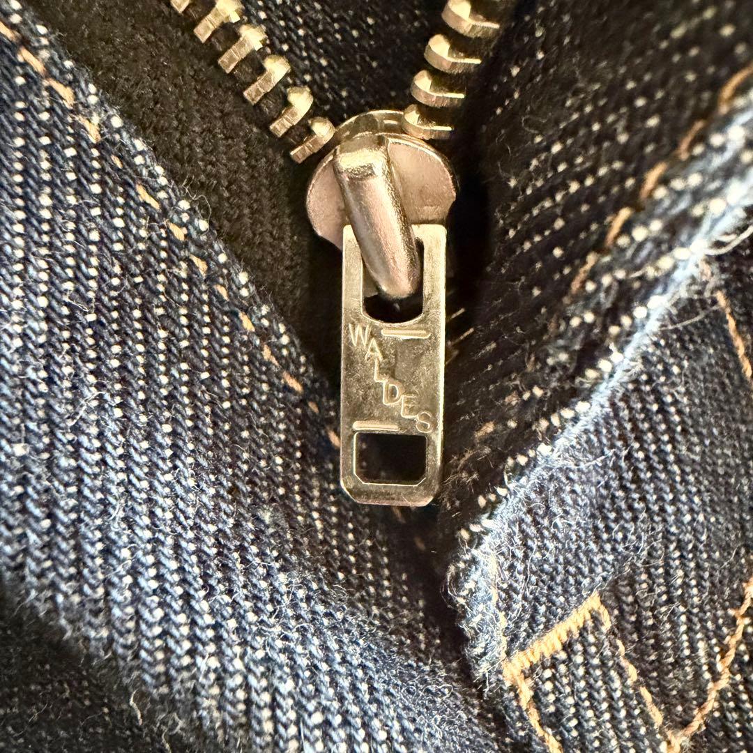 【オーラリー】ハード ツイスト デニム インディゴ 5P パンツ 27 日本製