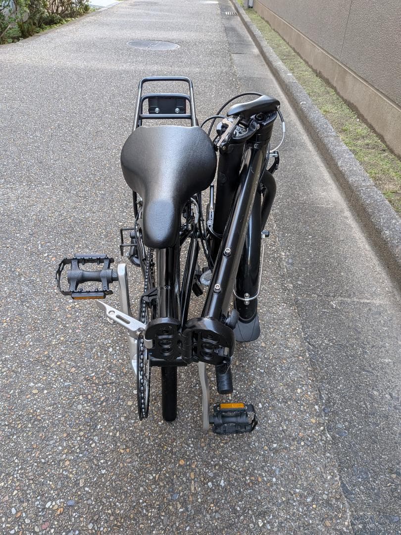 HARRY QUINN 折りたたみ自転車 ブラック　ハリークイン　ロングブライト