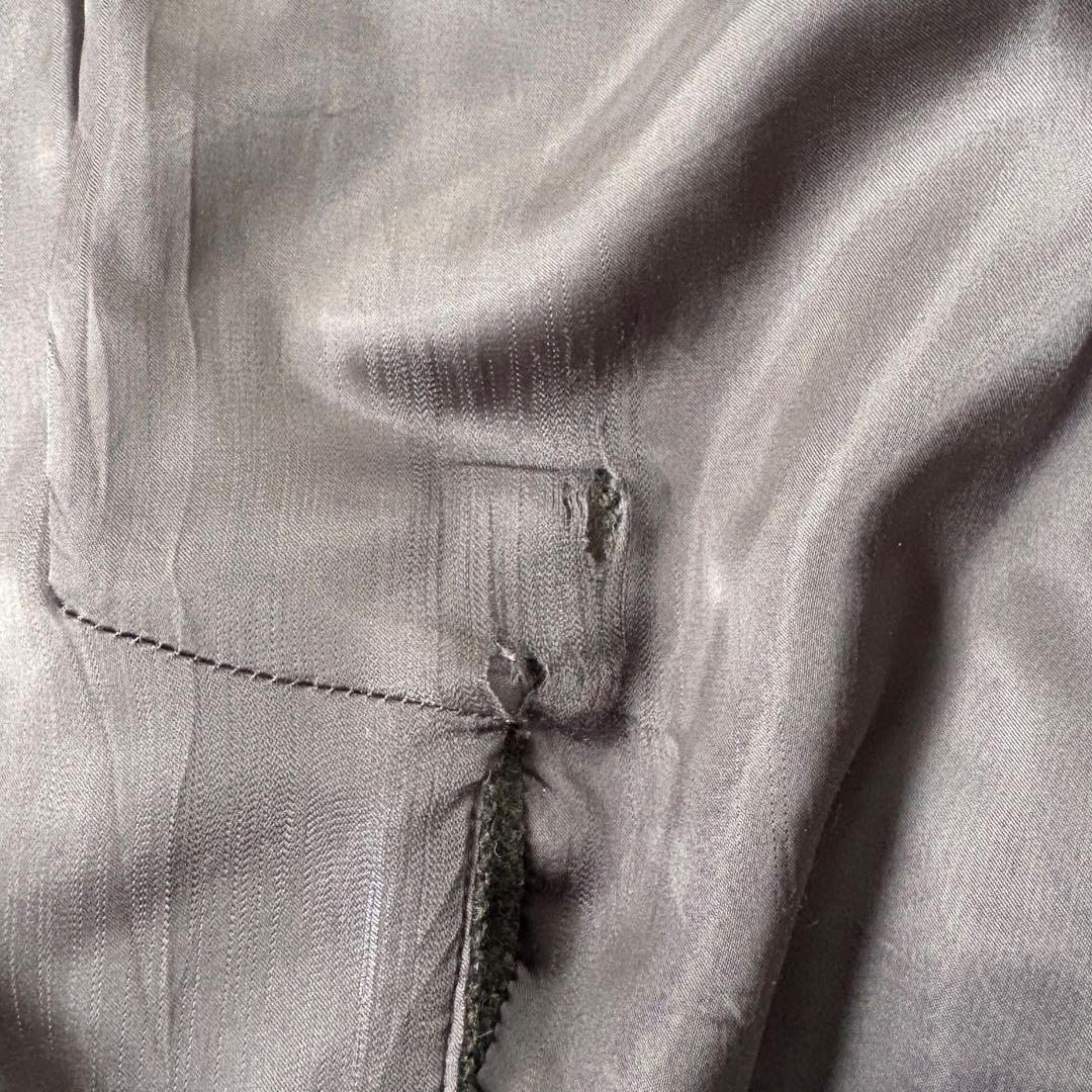 美品☆アルマーニ　コレツィオーニ　マオカラー　ロングコート　大きいサイズ　XXL