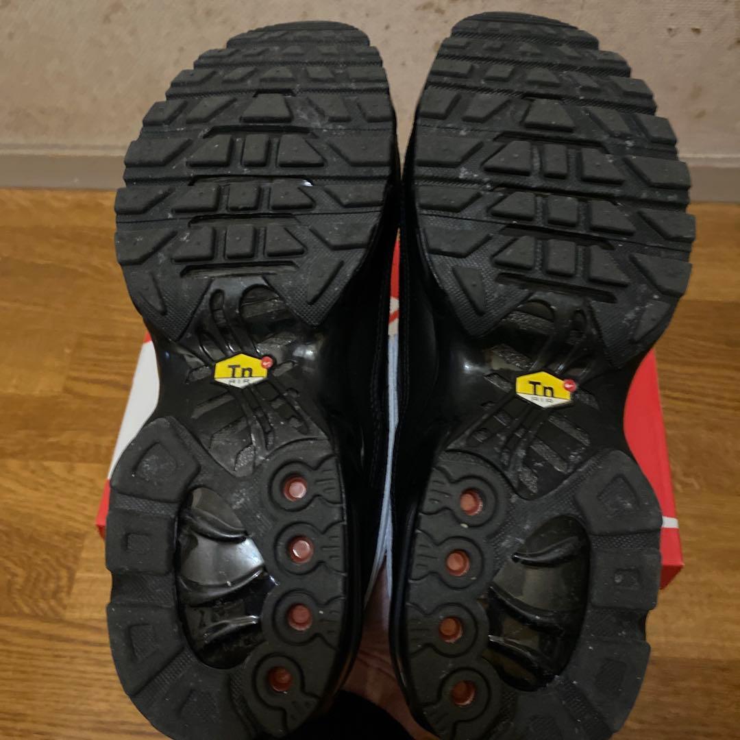 靴 NIKE AIR MAX PLUS TIEMPO BLACK/WHITE