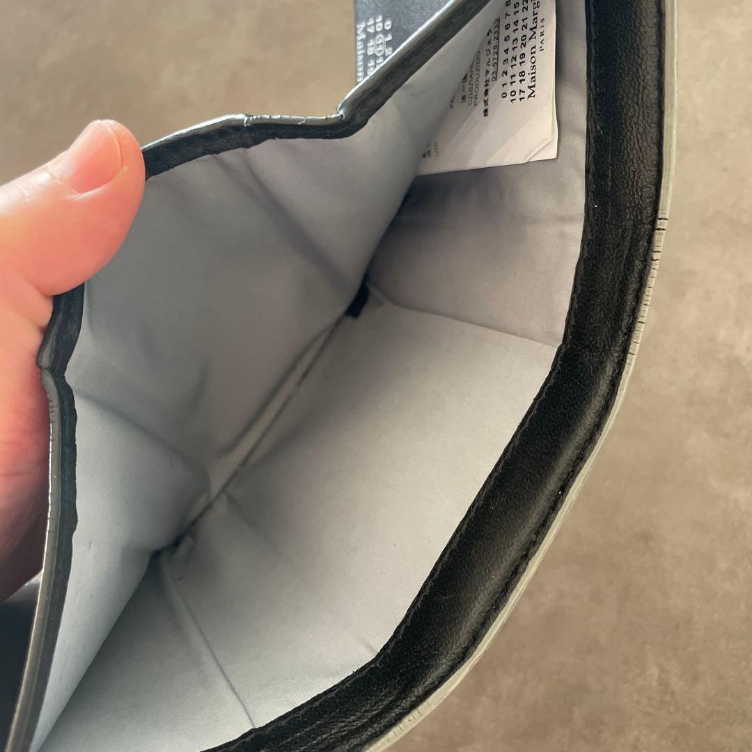 Maison Margiela シルバー 三つ折り財布