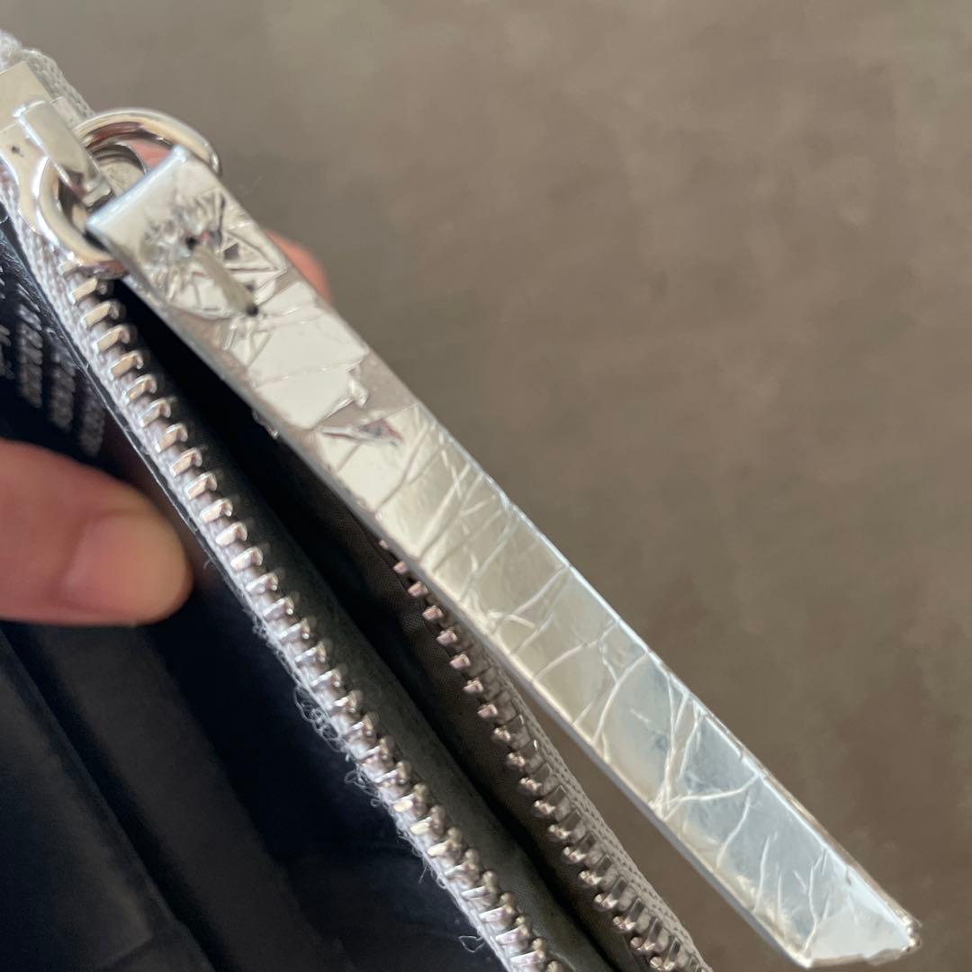 Maison Margiela シルバー 三つ折り財布