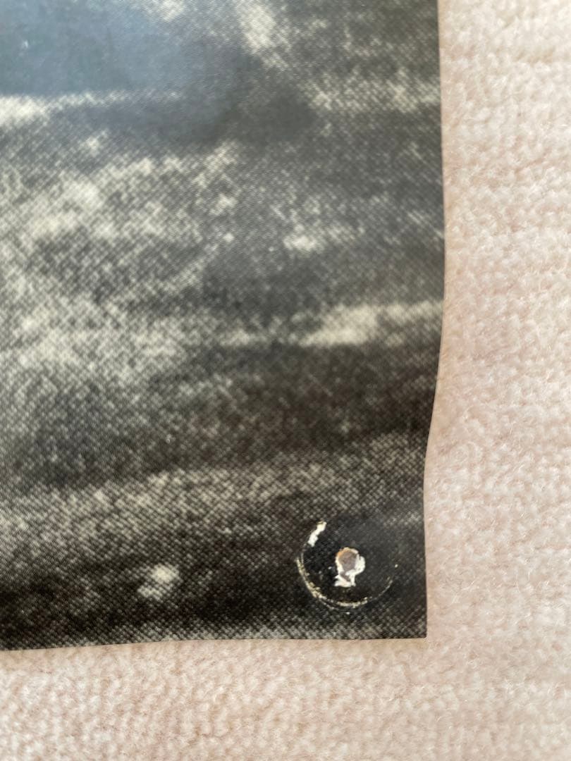 矢沢永吉 当時もの　モノクロ　永ちゃん　ポスター　中古　希少　昭和50年代レア物