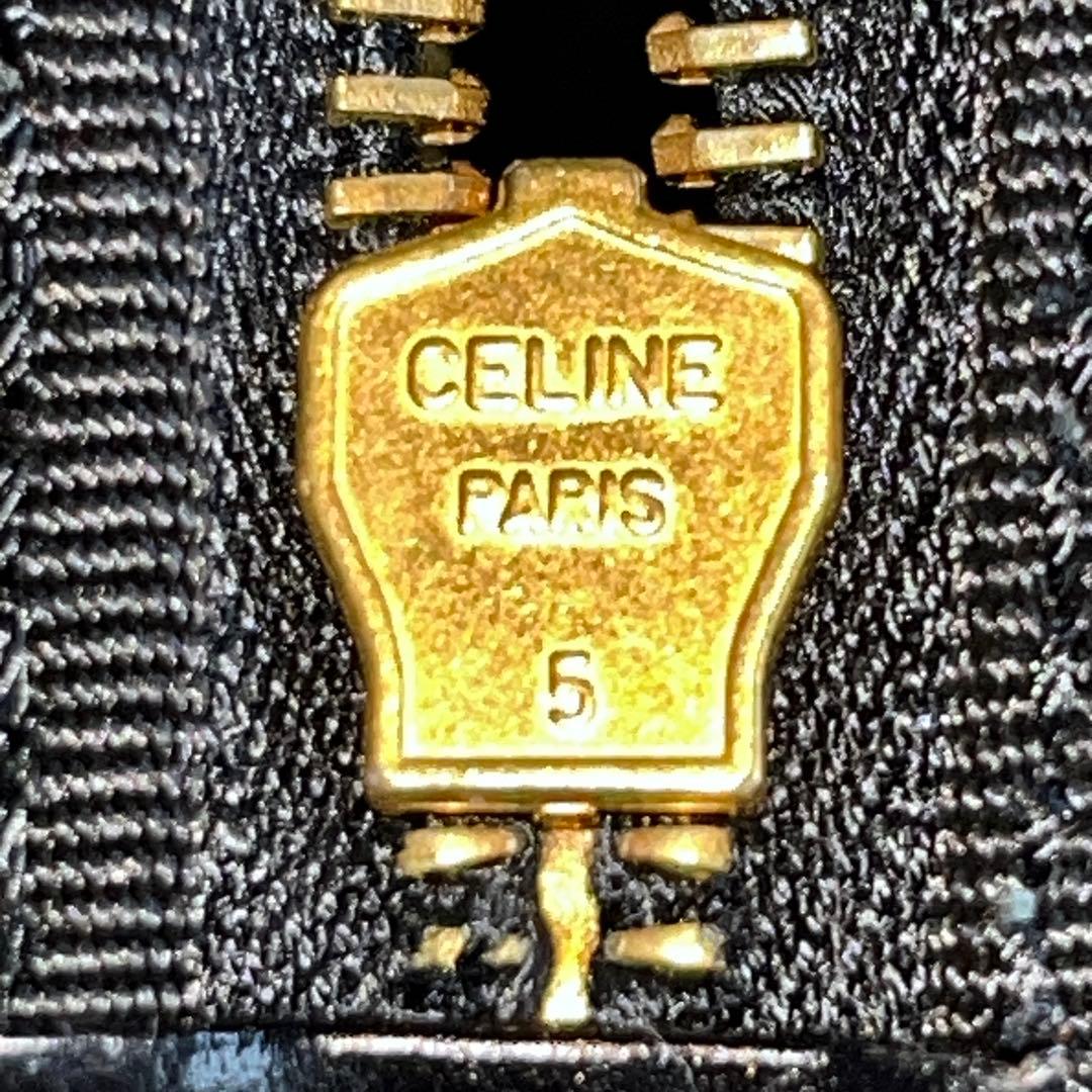 美品 CELINE セリーヌ マカダム ボストンバッグ ヴィンテージ 黒