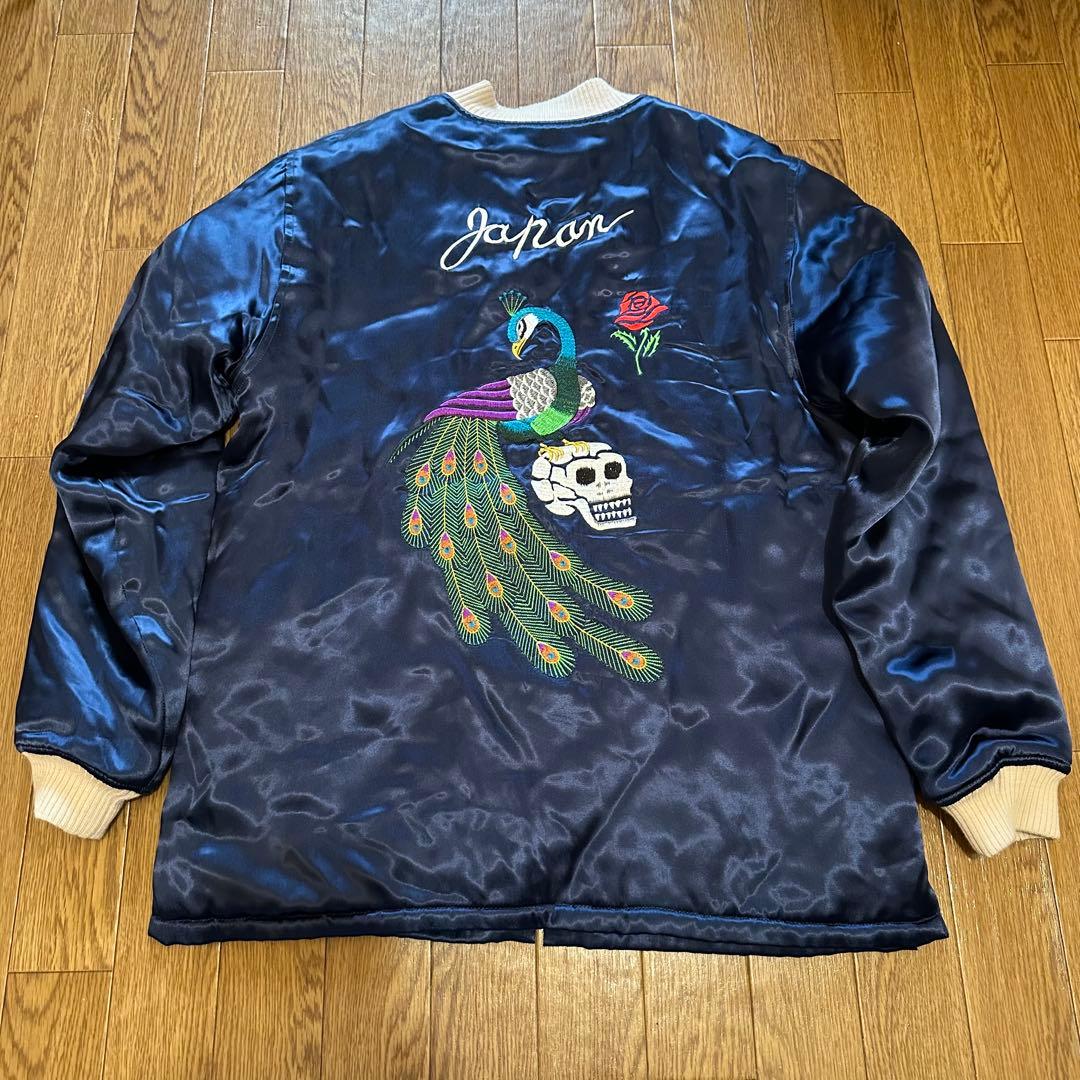 RADIALL souvenir jacket Blue × Orange