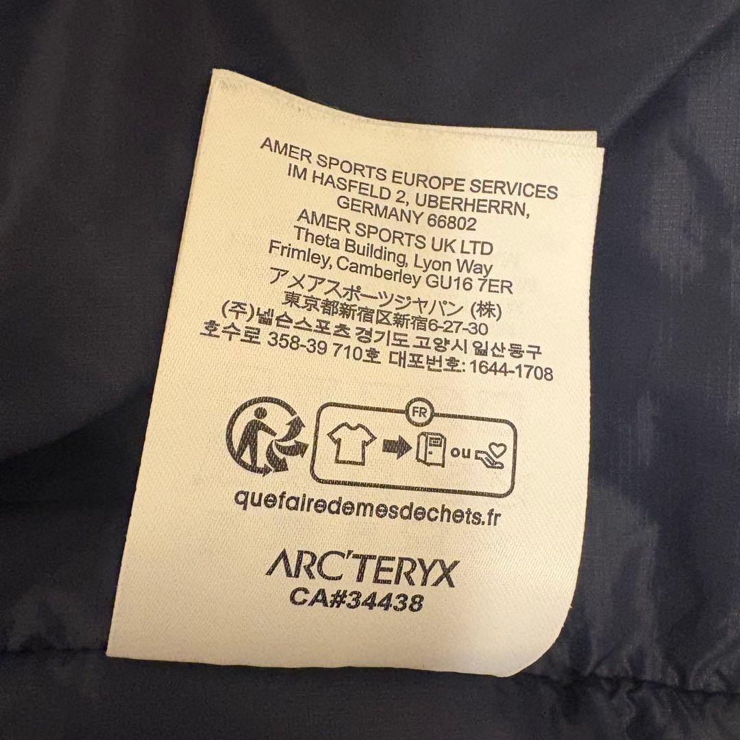 ゴ*リ様 【試着のみ美品】ARC'TERYX Atom ヘビーウェイトフーディー
