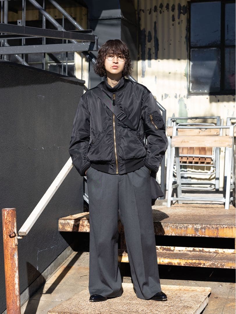 G*3様 AVIREX7522 MA-1 2024年AW ブラック