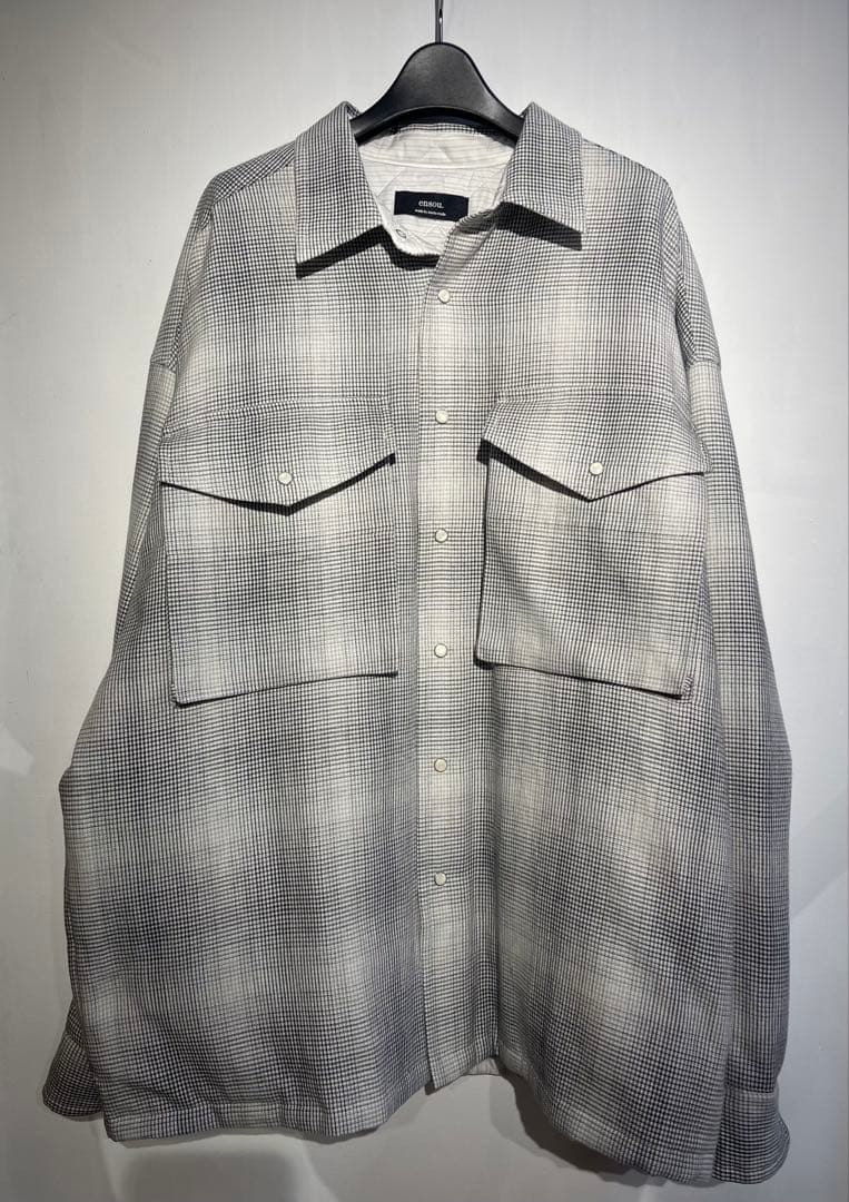 ensou.エンソウpadded shirtパデッドシャツサイズM