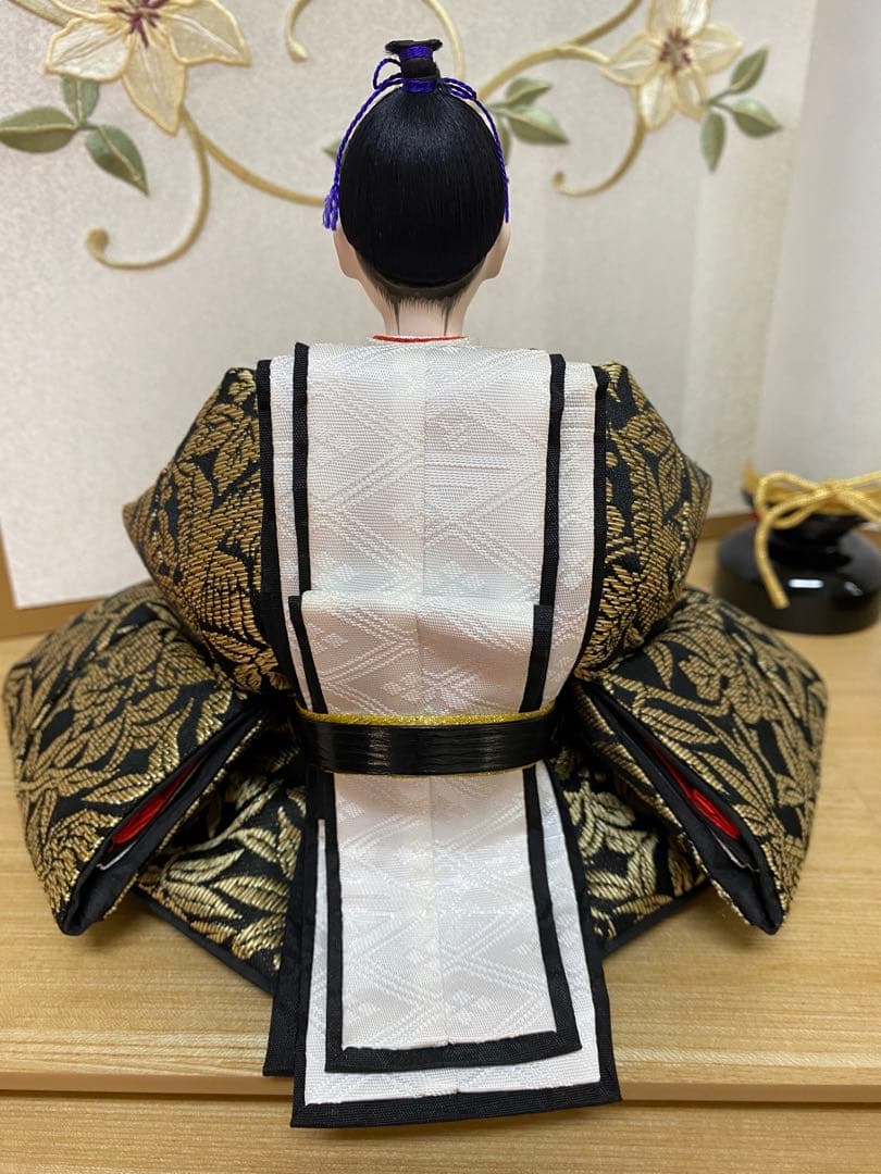 東京久月　人形師　光園作　雛人形　親王飾り・作家者・お子様の名前プレート付