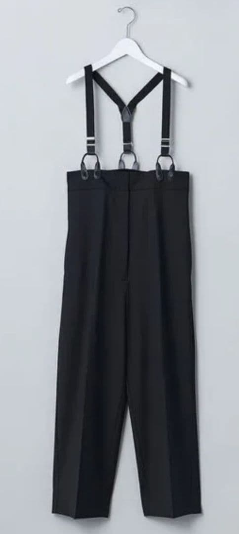 ＜Ｈ＞トロピカルハイウエストサスペンダーパンツ