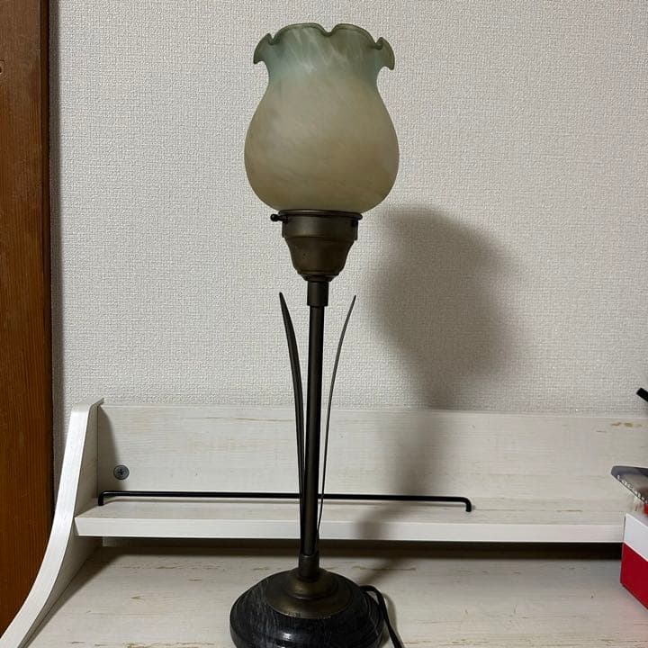 チューリップ ブルー ルームライト インテリア ヴィンテージ アンティーク