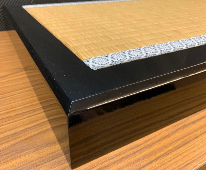 5-27 平飾台　竜髭畳付　飾り台　台　五月人形