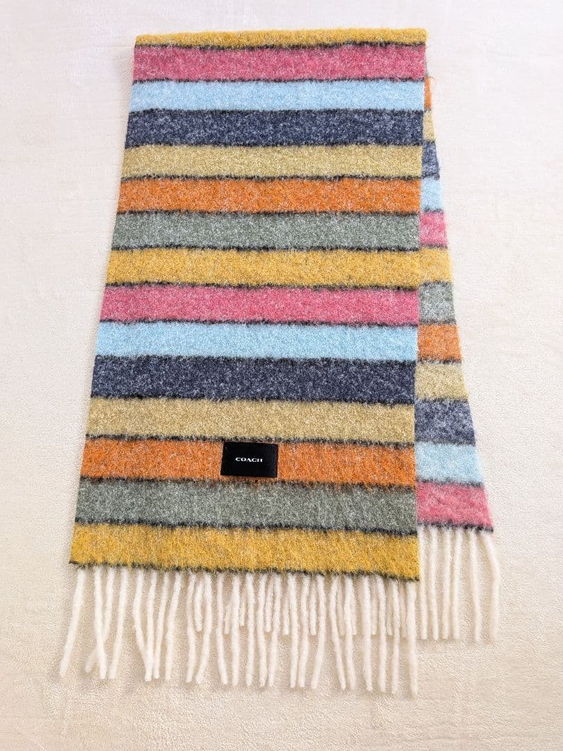 コーチCOACH　マフラー　アルパカ 匿名配送　即日発送