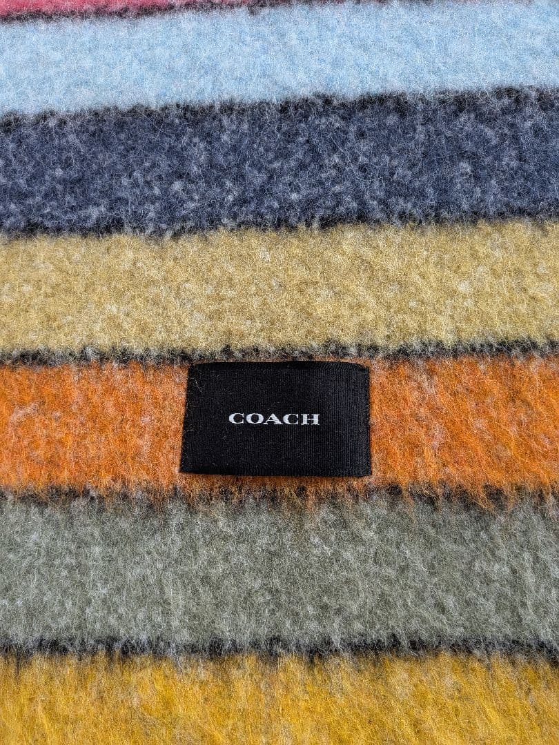 コーチCOACH　マフラー　アルパカ 匿名配送　即日発送